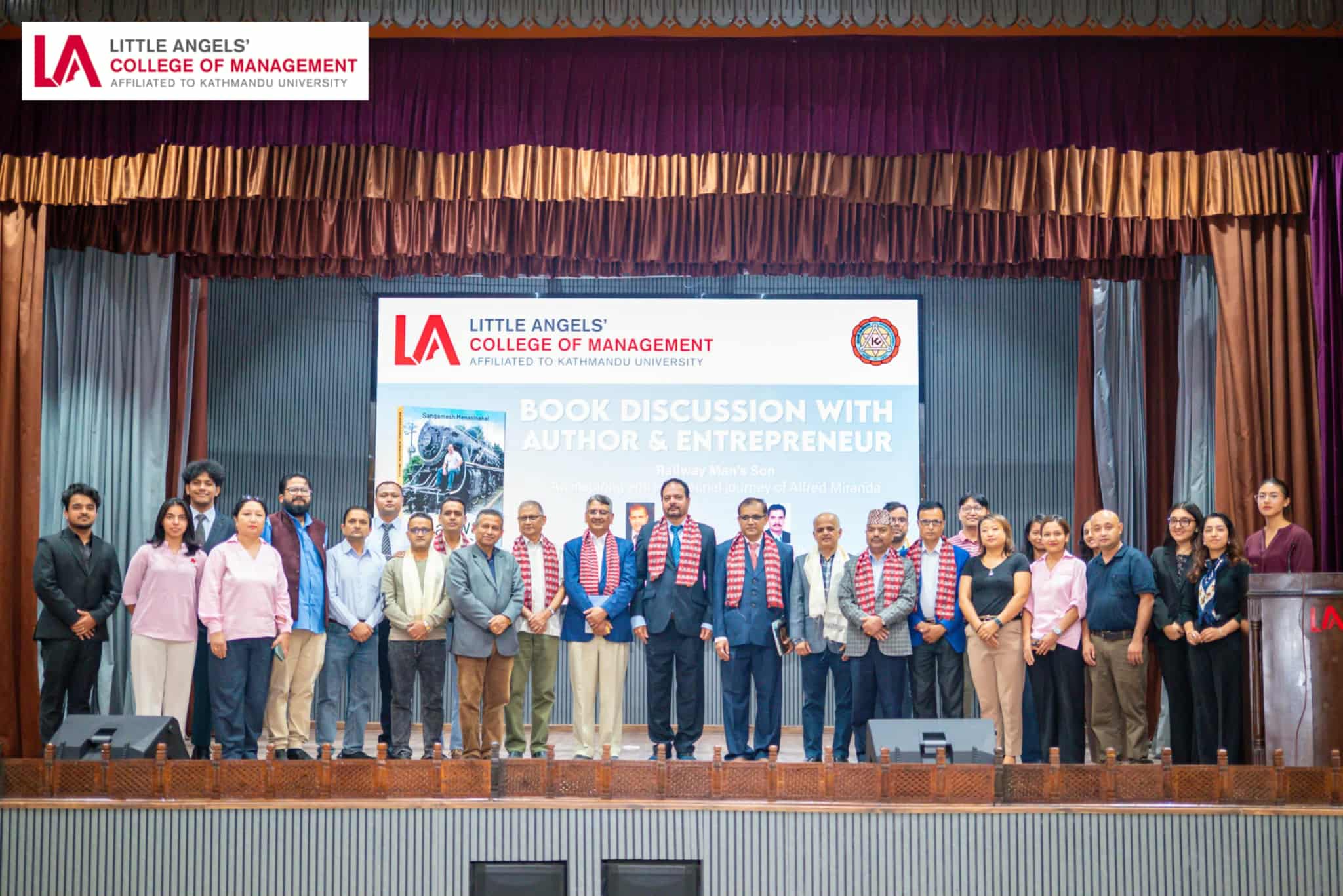 भारतका युवा उद्यमीको जीवन कथामा आधारित “रेलवे म्यान सन्” पुस्तकको नेपालमा विमोचन