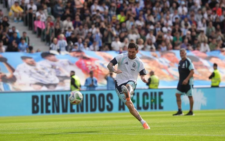 मेसीको गोल र असिस्टको कारण अर्जेन्टिनाले जित्यो