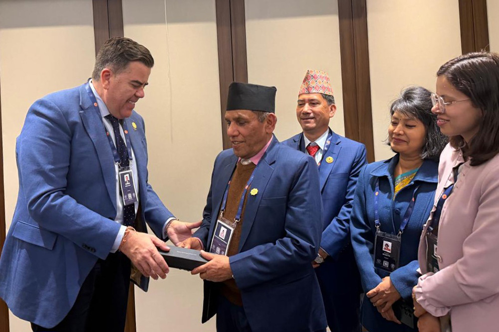 राष्ट्रियसभा अध्यक्ष र अष्ट्रेलियाका सभामुखबीच भेट