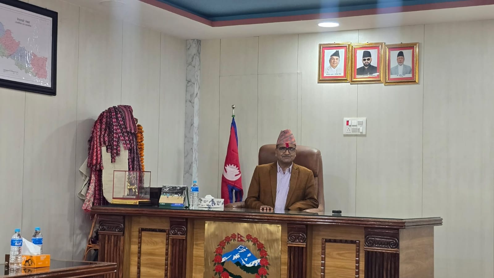 सुदूरपश्चिमका मुख्यमन्त्री भट्टले बुधबार विश्वासको मत लिँदै